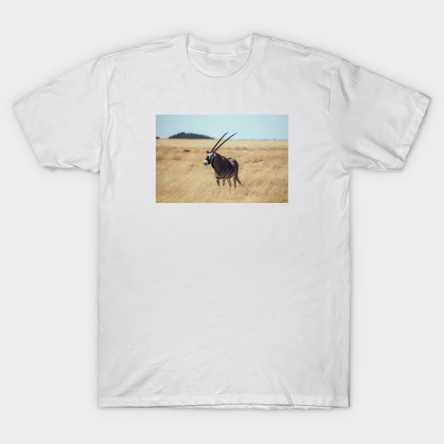 Kalahari Desert Gemsbok T-Shirt by withluke